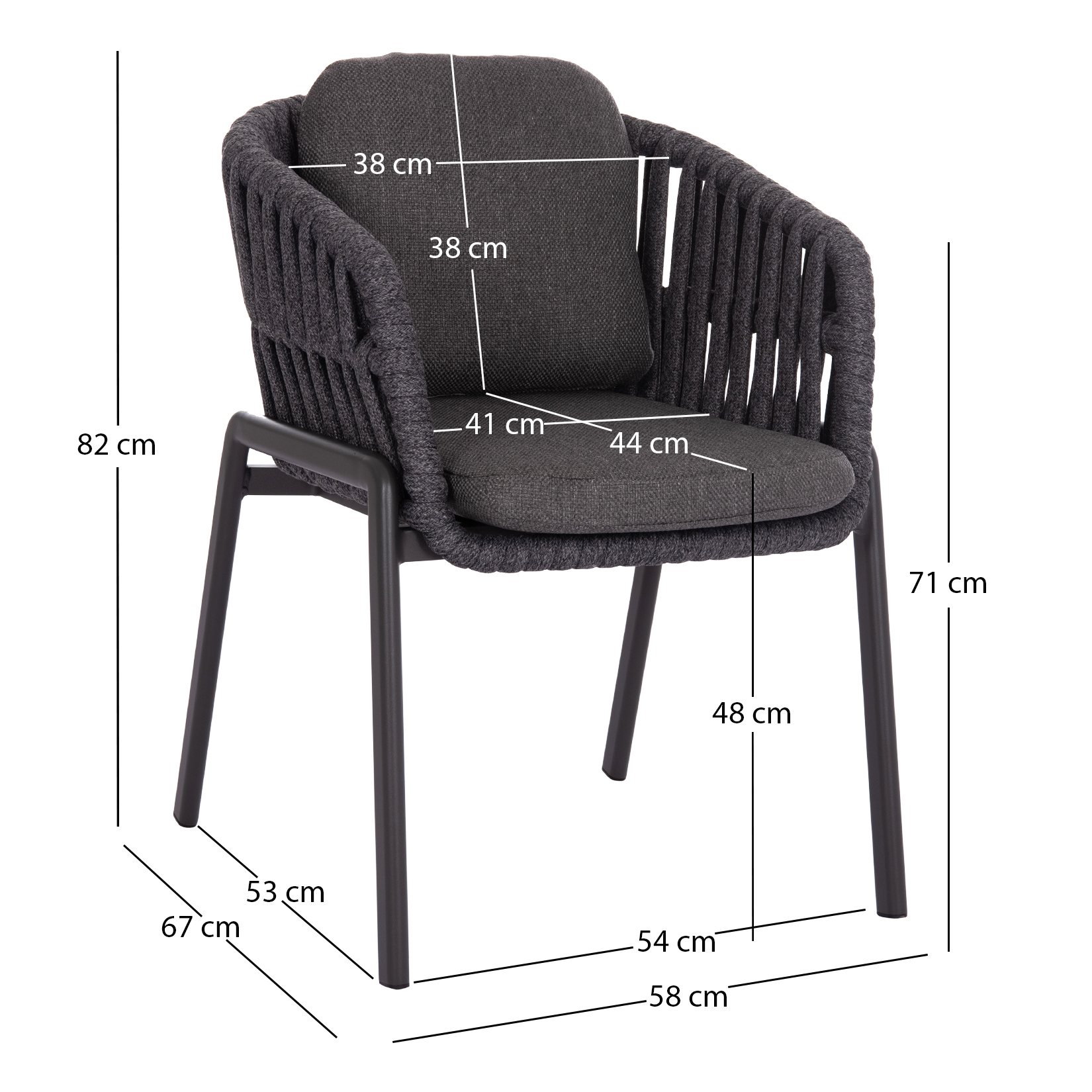 Dining Armchair Eos - Image 5